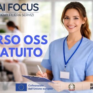 OPERATORE SOCIO SANITARIO OSS - GRATUITO
